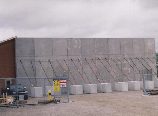Gym area during Installation 